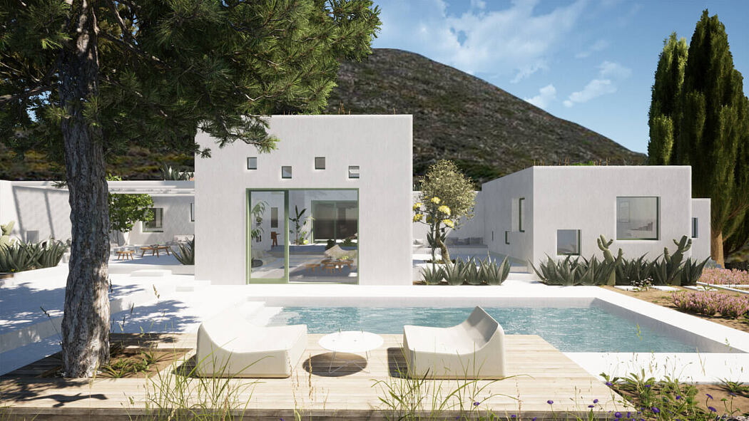 希腊岛夏日别墅-1