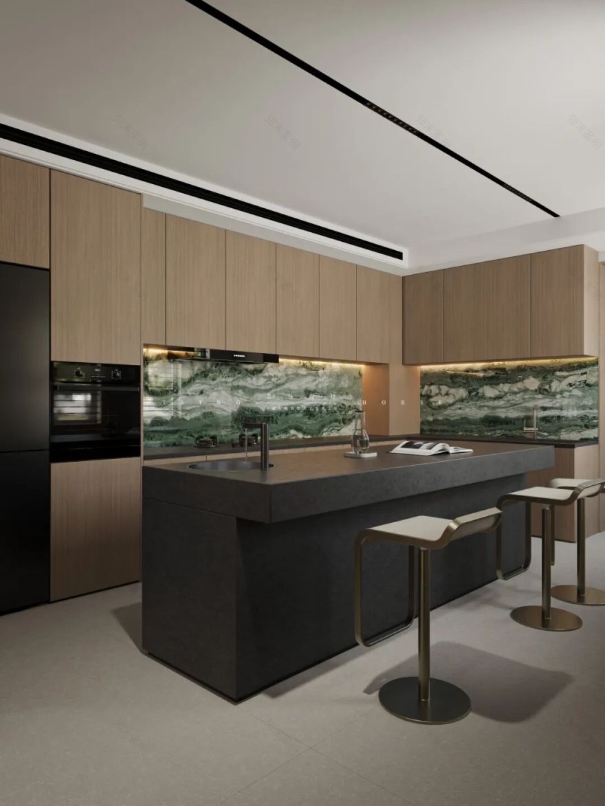 中海御湖210㎡意式大平层丨王海设计团队-44