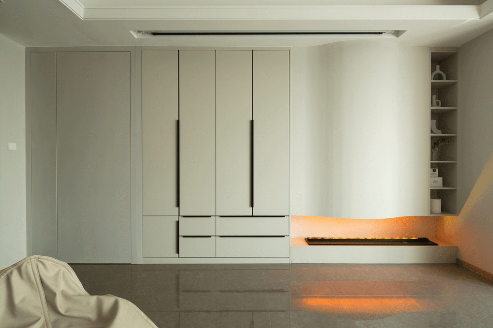 成都奶油风 150 平精装房改造丨中国成都丨成都之境内建筑设计-11