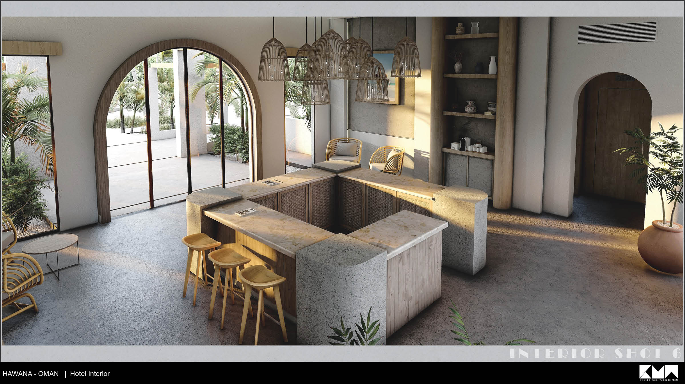 Movenpick Reception Interior Hawana Salalah Oman-8