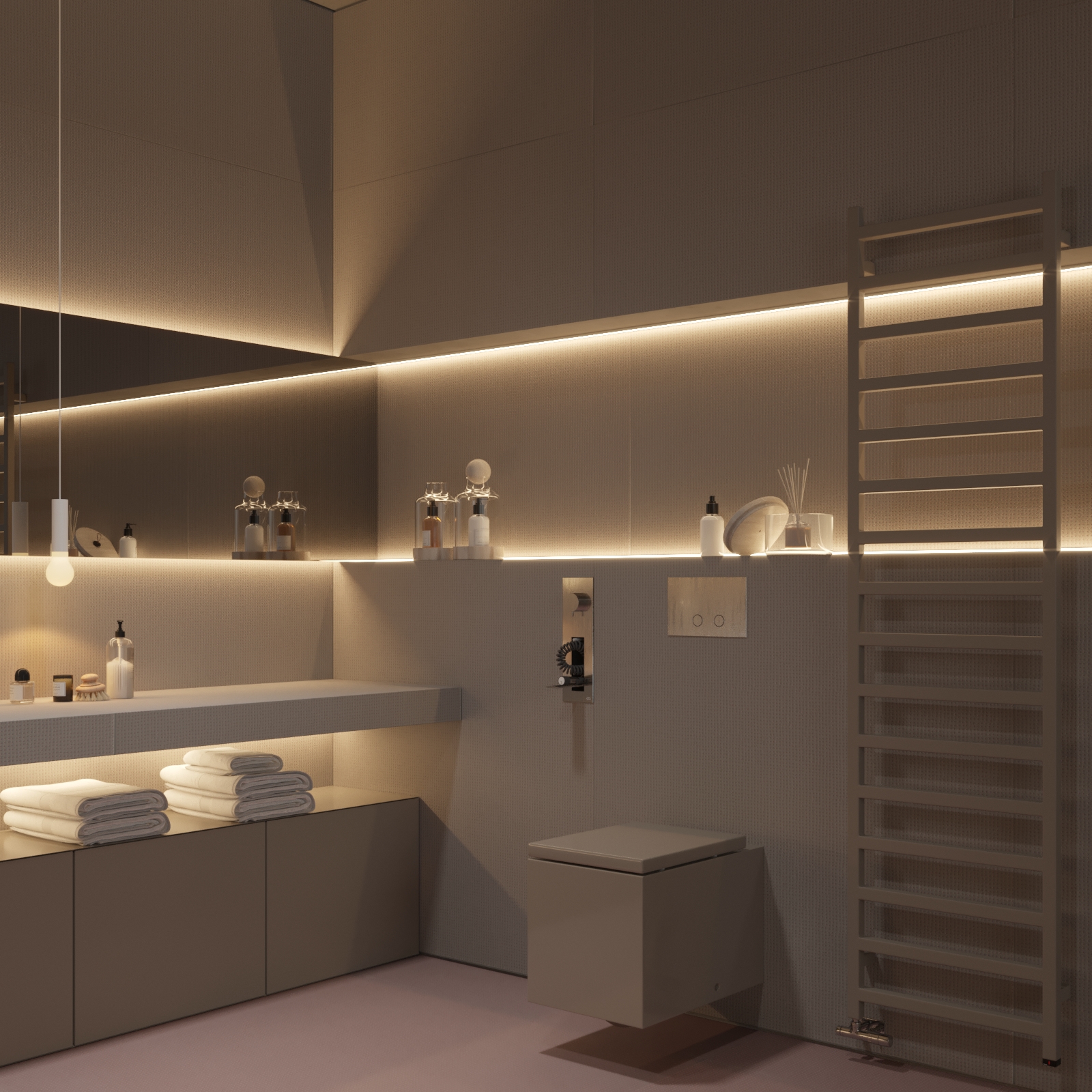 莫斯科 mp2h 公寓,简约现代的设计魅力-35