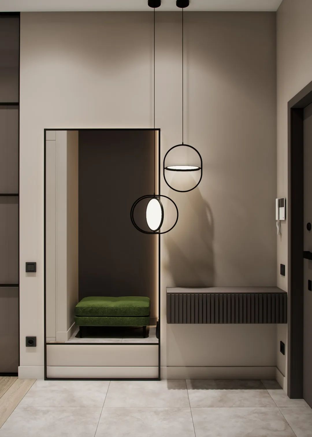 500㎡联排别墅,现代东方诗意空间丨东易日盛北京原创别墅分公司-30