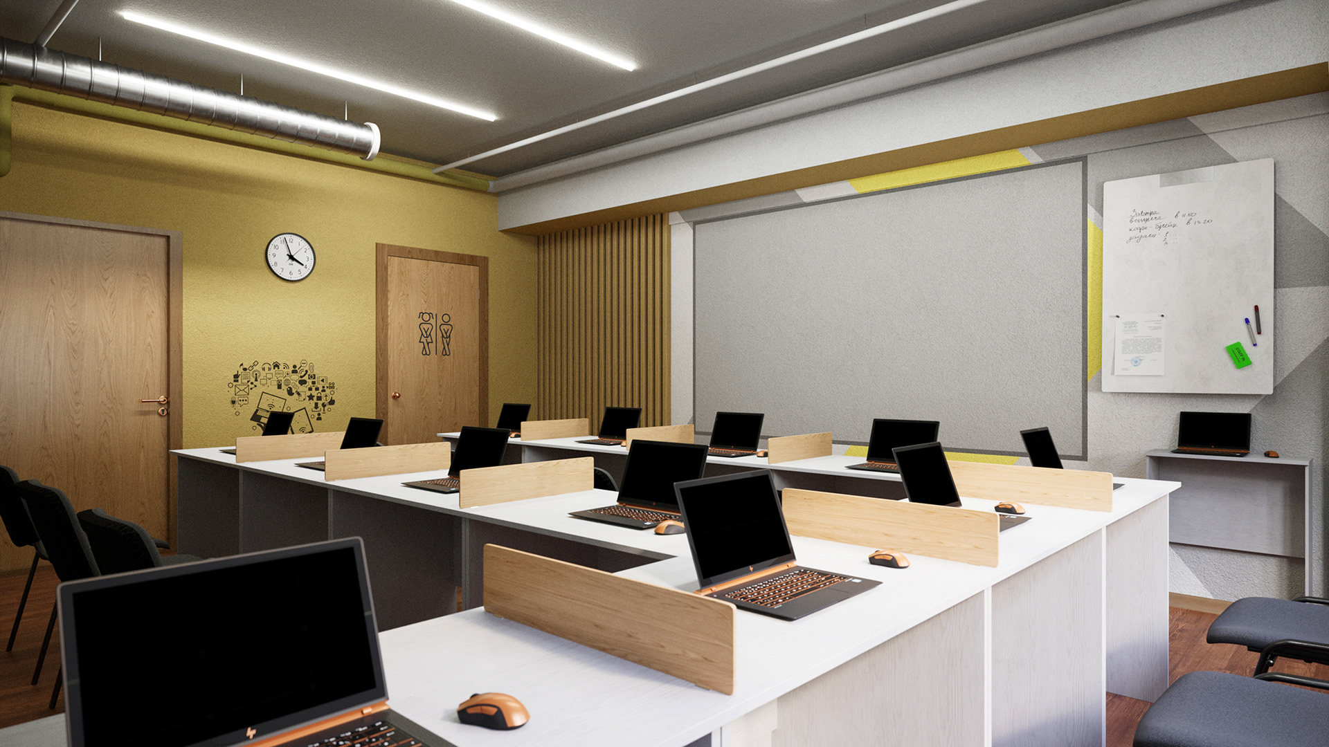 Programming School for Kids 教室设计-2