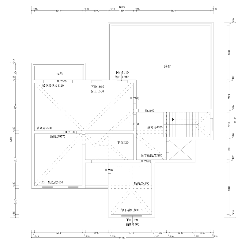 峰林颐境 1000m²别墅丨中国贵州丨兴义南国鼎峰装饰-8