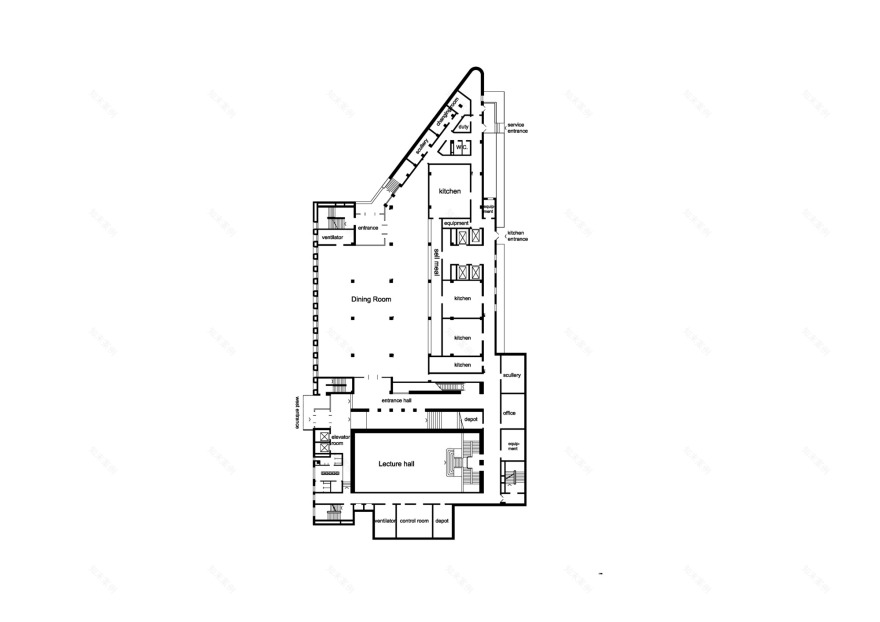 清华中央食堂 | 校园公共空间的新生-63