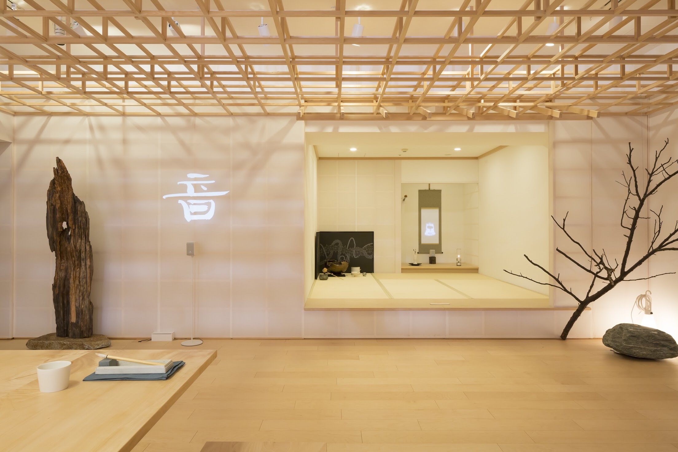 索尼大楼中的现代日本茶室-22