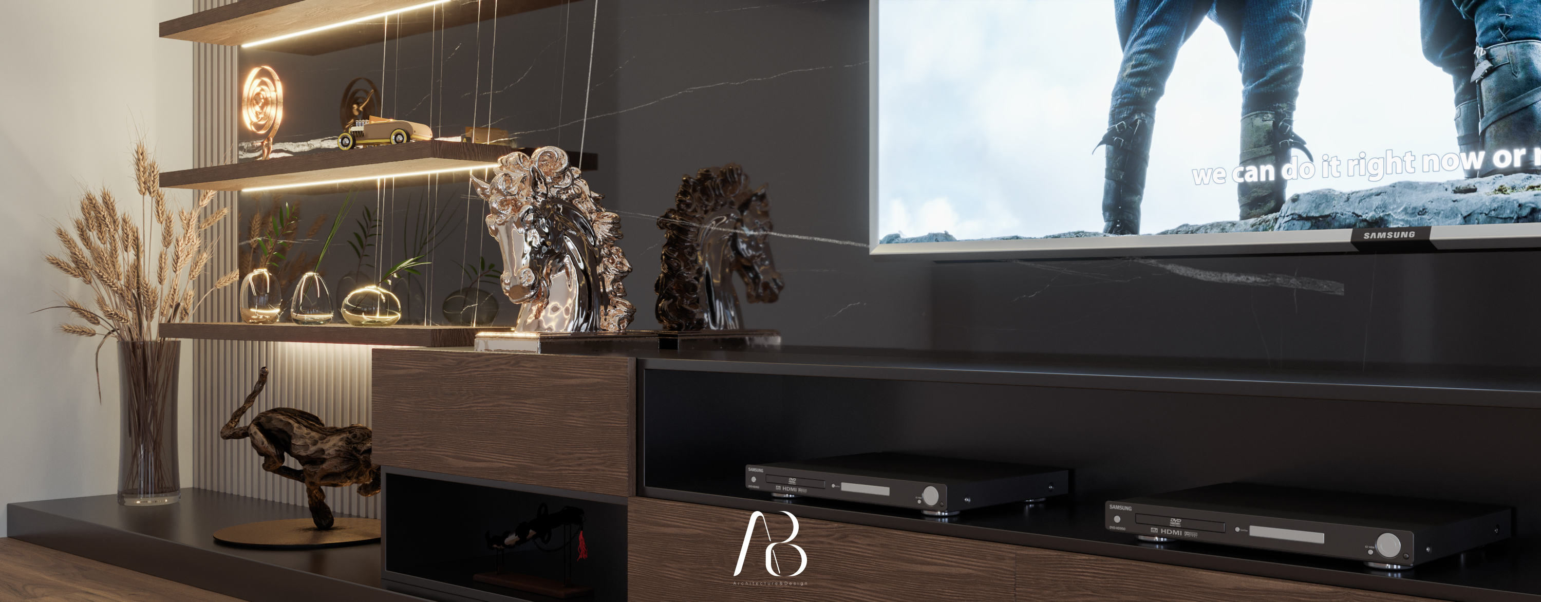 TV WALL UNIT Design-0