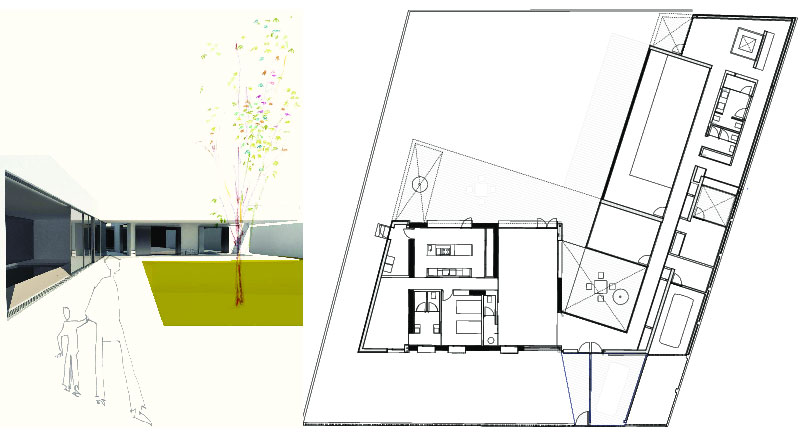 融合自然的西班牙现代住宅——G///bang El Caserón-30