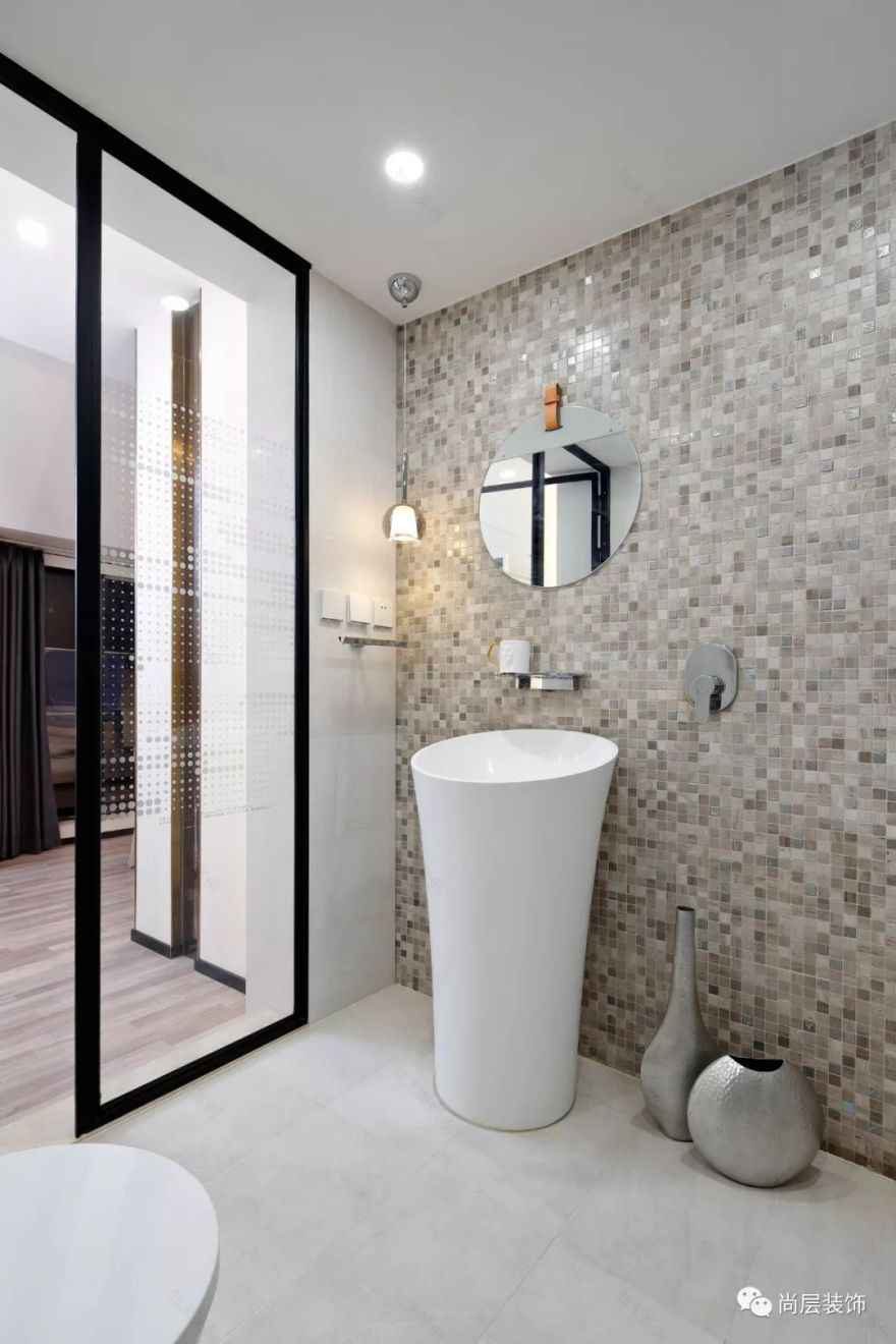 350M²现代别墅,定制家的艺术与温度-65