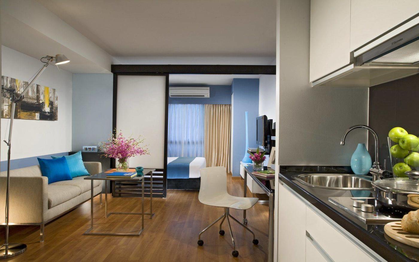 42平米公寓室内设计案例-42