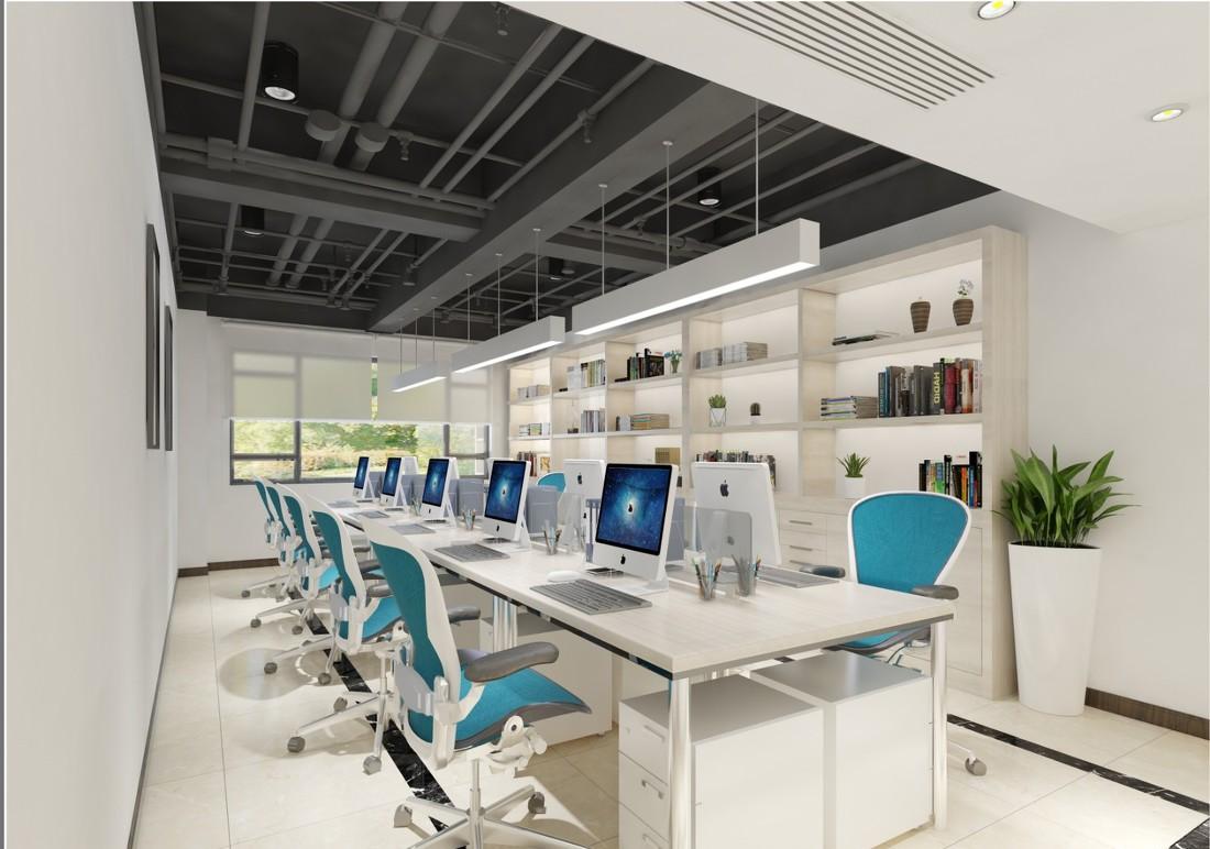 
现代中式结合装修案例之大邦公司设计案例 -4