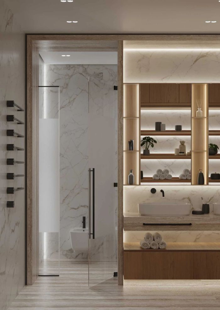 原木空间现代住宅丨Ab Architects-44