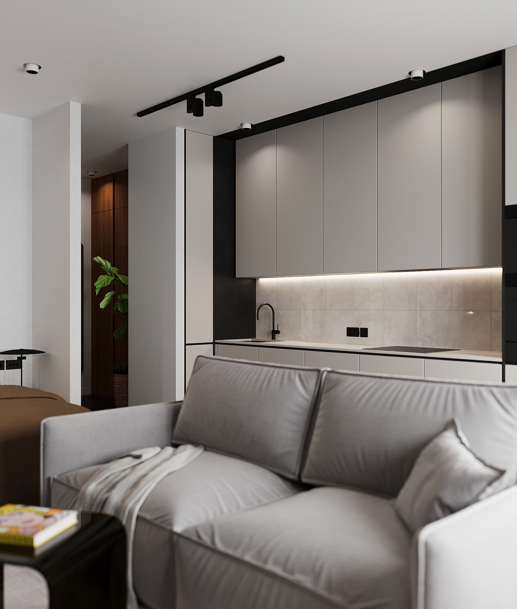 40平米工作室公寓室内设计-9