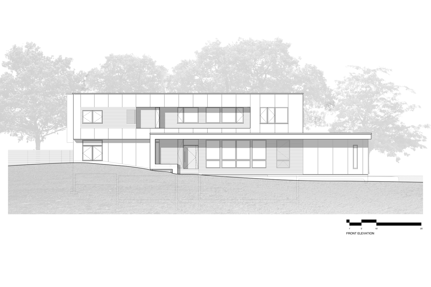 纽约郊区木林社区独栋住宅设计-57