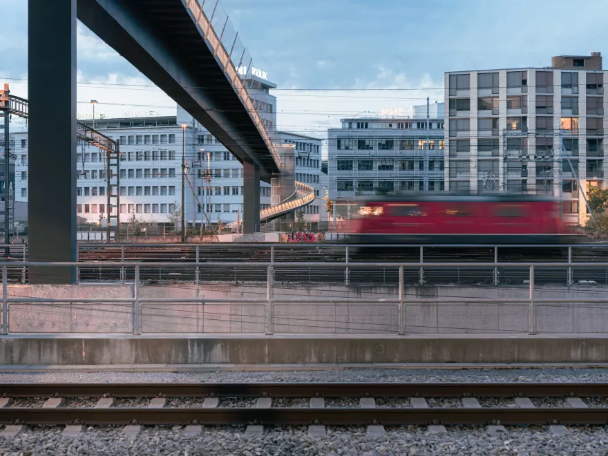 Negrelli 人行桥丨瑞士苏黎世丨ARGE Negrelli-36