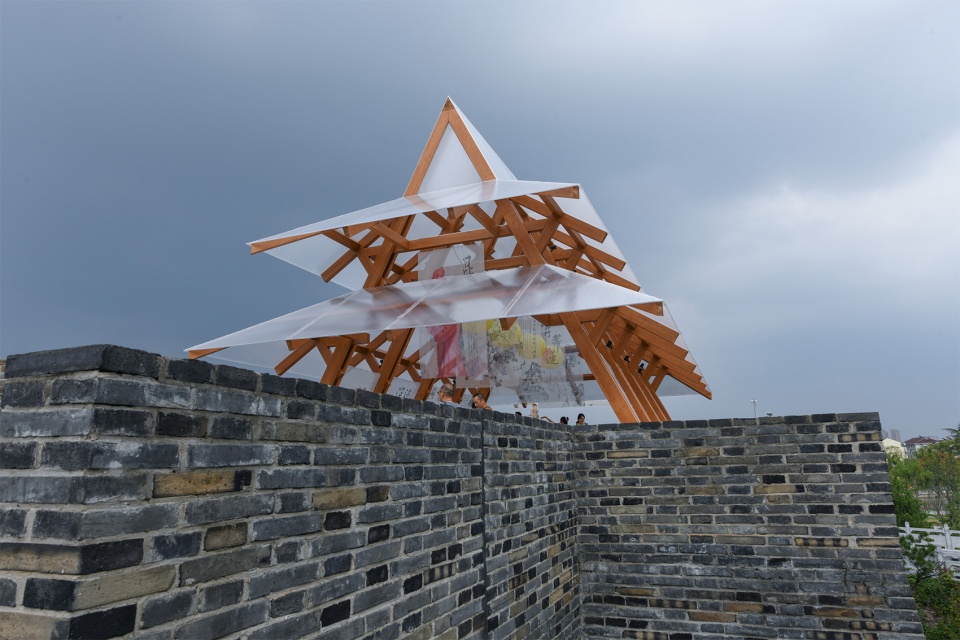 “再现拱辰门”:亭林园北门艺术装置丨中国江苏丨中国建筑设计研究院有限公司一脉设计研究中心-13