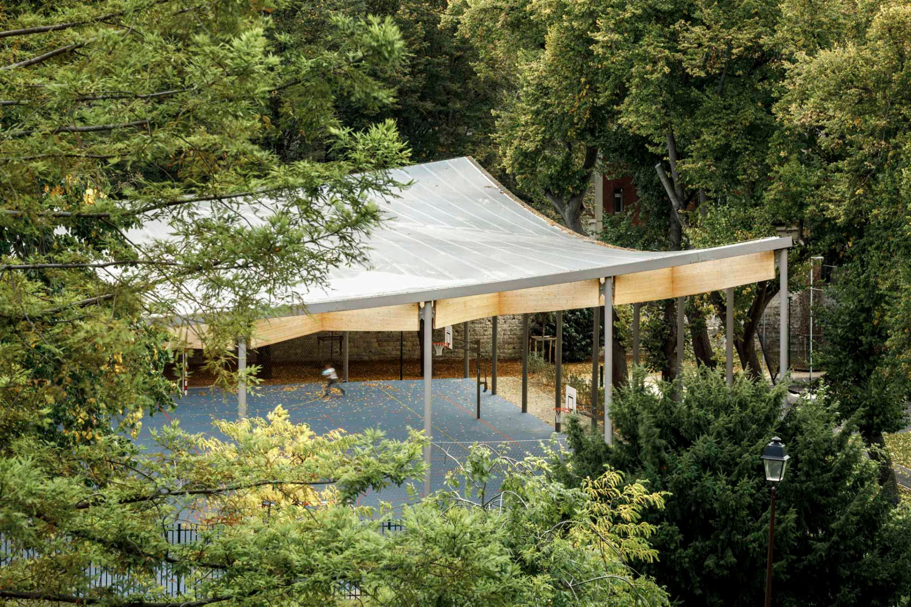 巴黎Vanves两座体育建筑丨Explorations Architecture-40