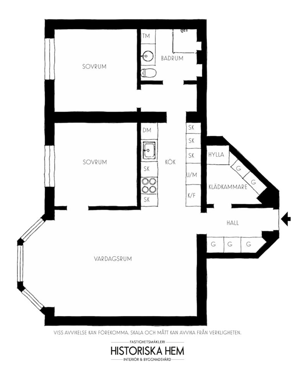 北欧风格瑞典公寓，温馨明亮的湾窗设计-35