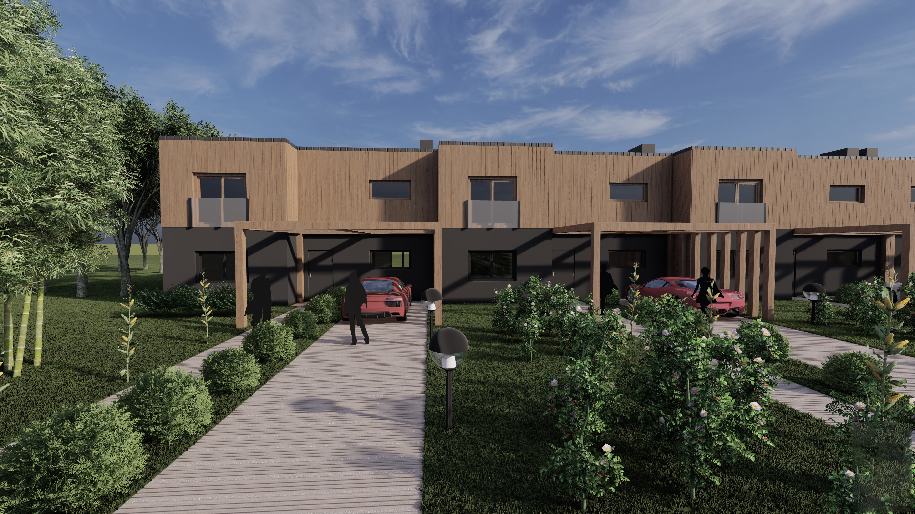 罗兹独栋联排住宅设计丨波兰罗兹-2