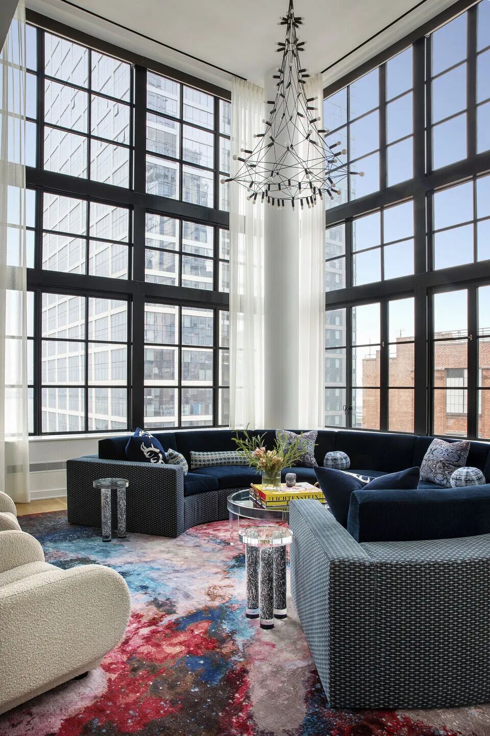 挑空别墅丨美国曼哈顿丨Studio Ness-4