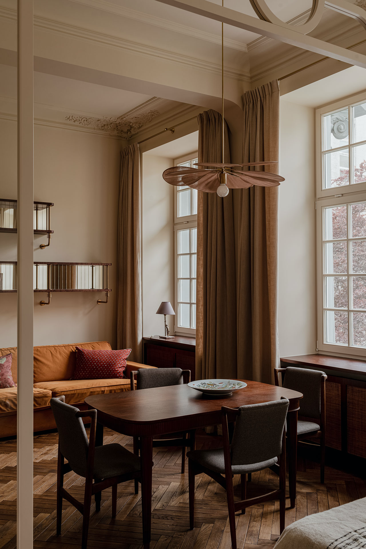 波兰复古公寓设计丨波兰华沙丨Natalia Stosio-17