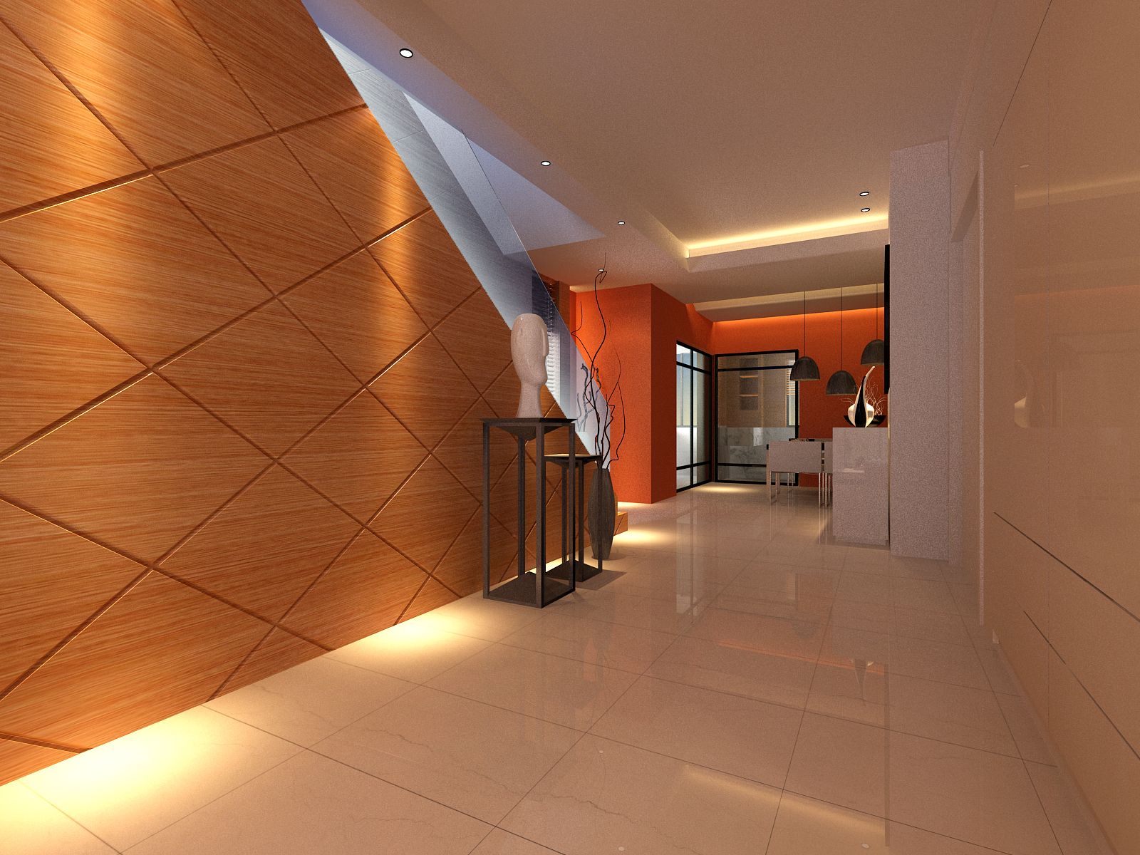 现代简约萧氏设计  安徽安庆 香水百合二期29#楼302室-11