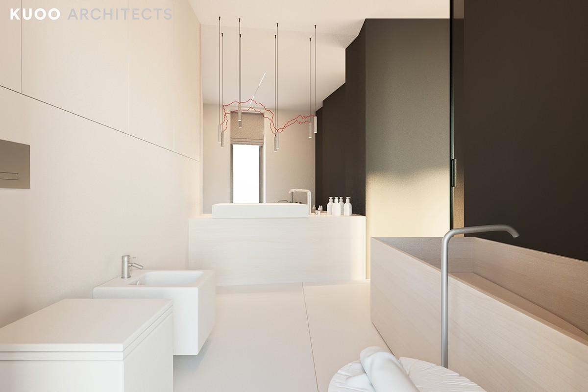 164m² 波兰极简主义海景度假公寓：KUOO ARCHITECTS-8