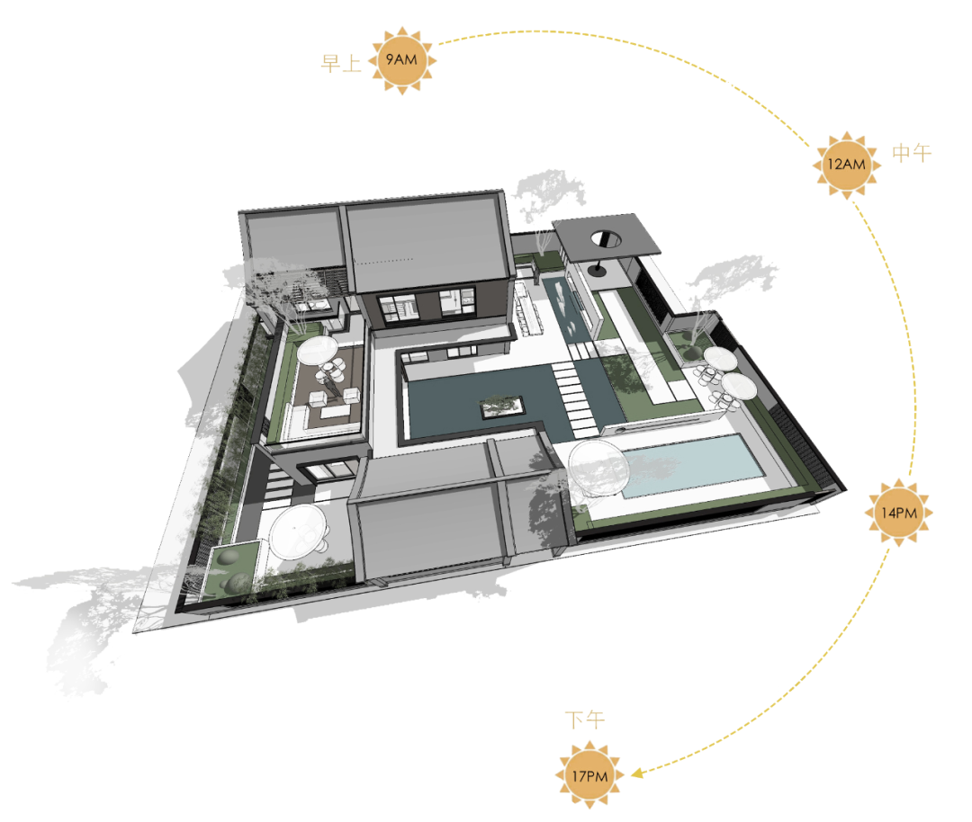 同盟古镇袁家村度假物业示范单元室内设计-13