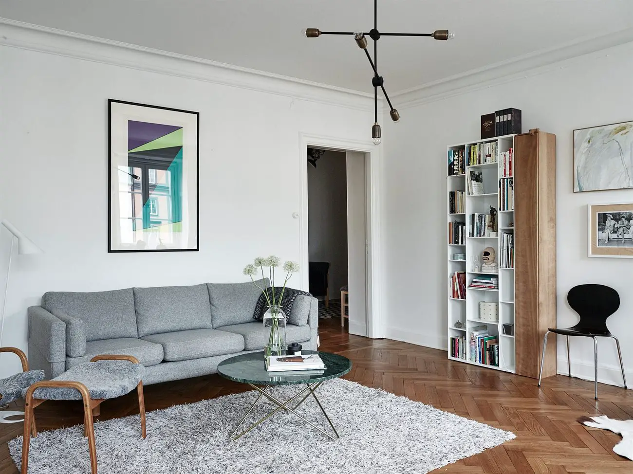 "20 世纪 20 年代建筑的图形笔记公寓设计"-3