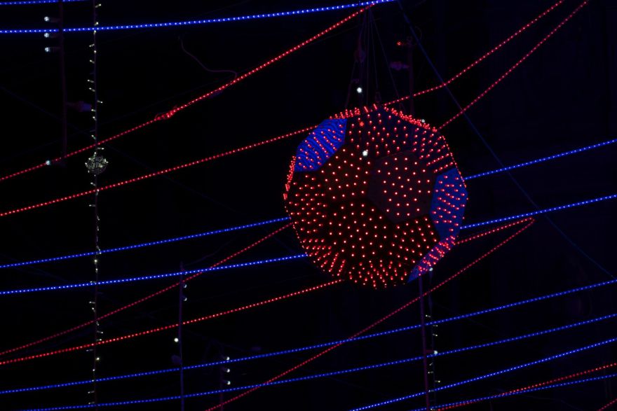 IRIS 灯光装置丨西班牙马德里丨Brut Deluxe-18