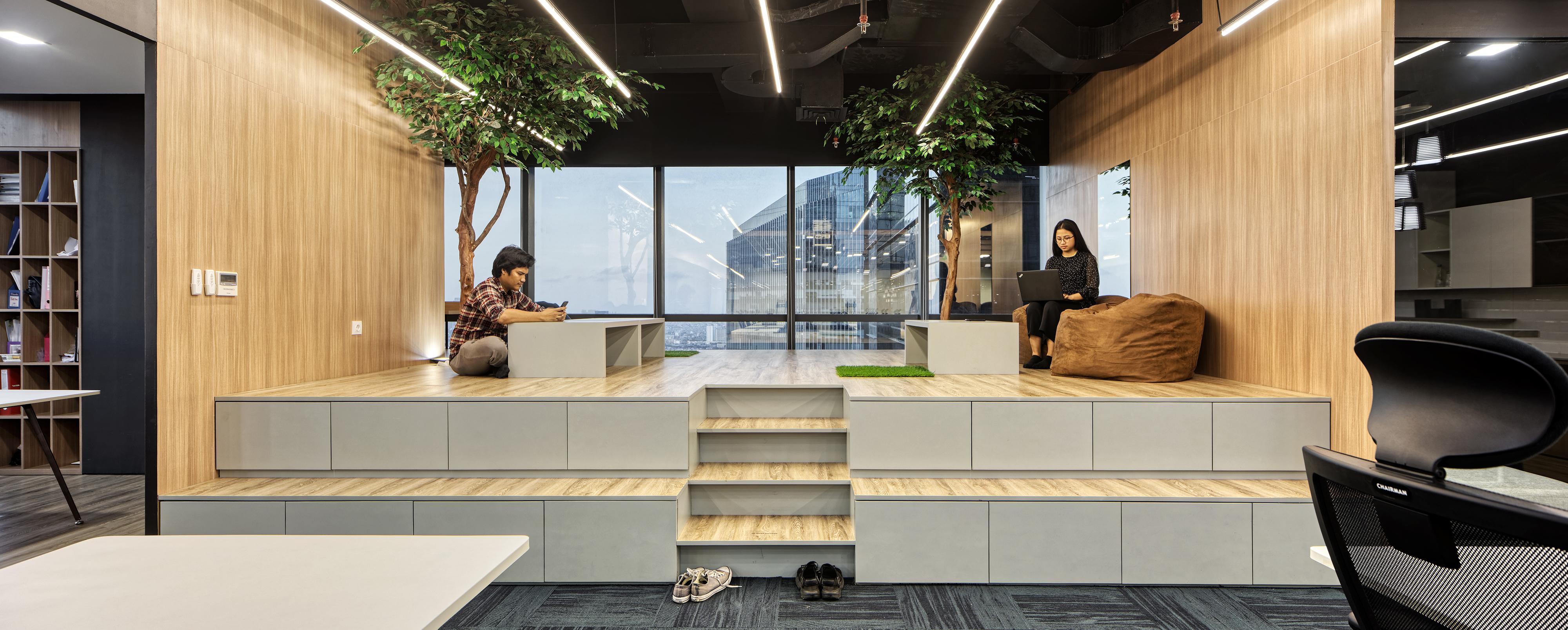 工业风中的灵动雅致——SKHA Consulting 办公室设计-18