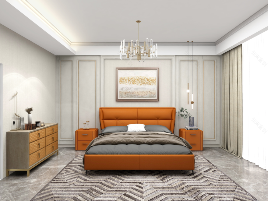 现代美式别墅设计丨洛克尚品-47