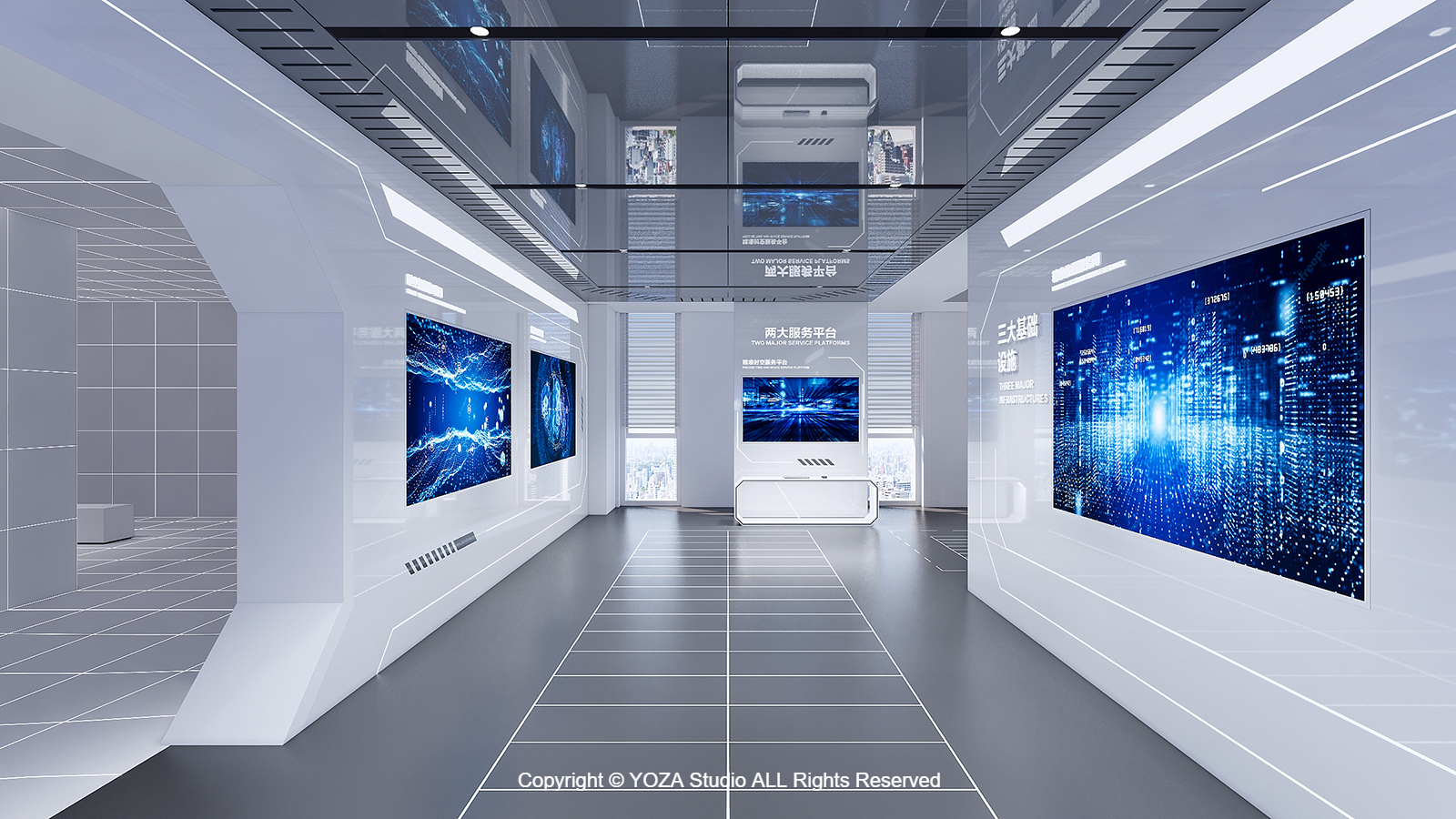 国网思极位置（吉奥）展厅–STATE GRID THINK EXTREME POSITION SHOWROOM-13