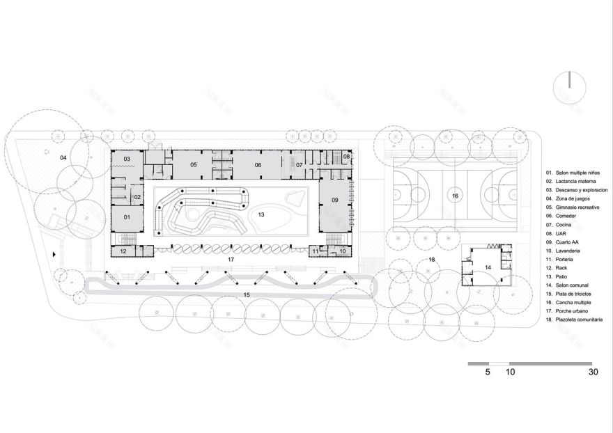 Cuna de Campeones 儿童发展中心丨哥伦比亚丨Espacio Colectivo Arquitectos-26