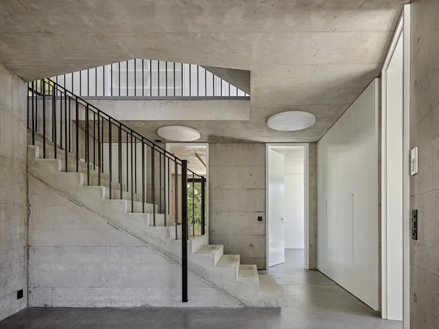 瑞士 Adliswil 两户独立住宅设计-22