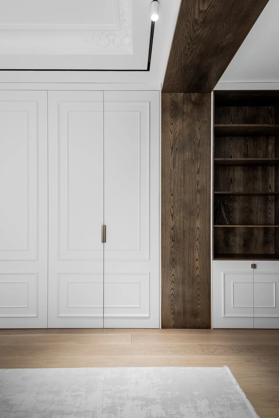 Philosophy of moderation neoclassical apartment-52