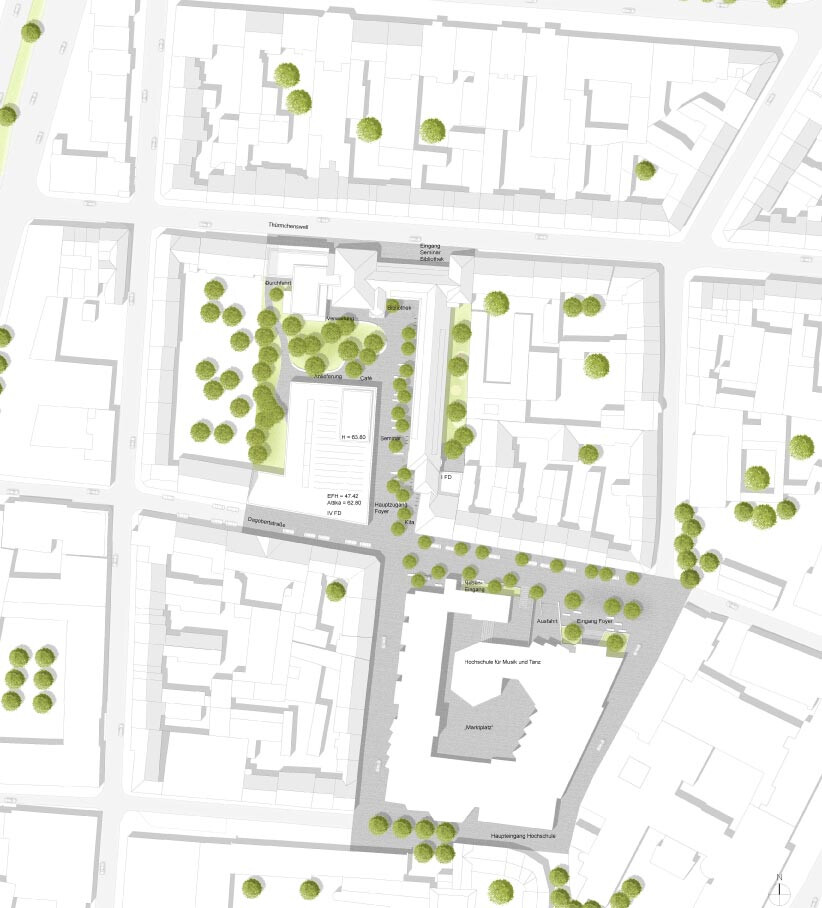 科隆音乐与舞蹈大学校园扩建-13