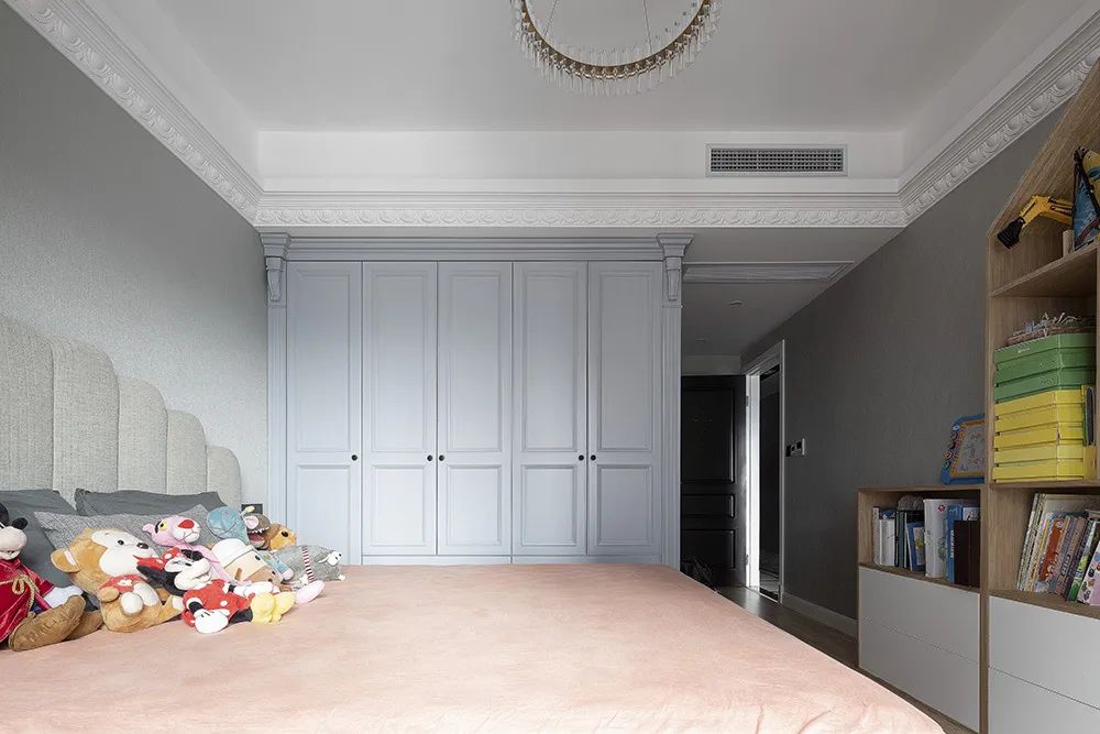 黑白法式浪漫,打造江景房的洄游流动感-66