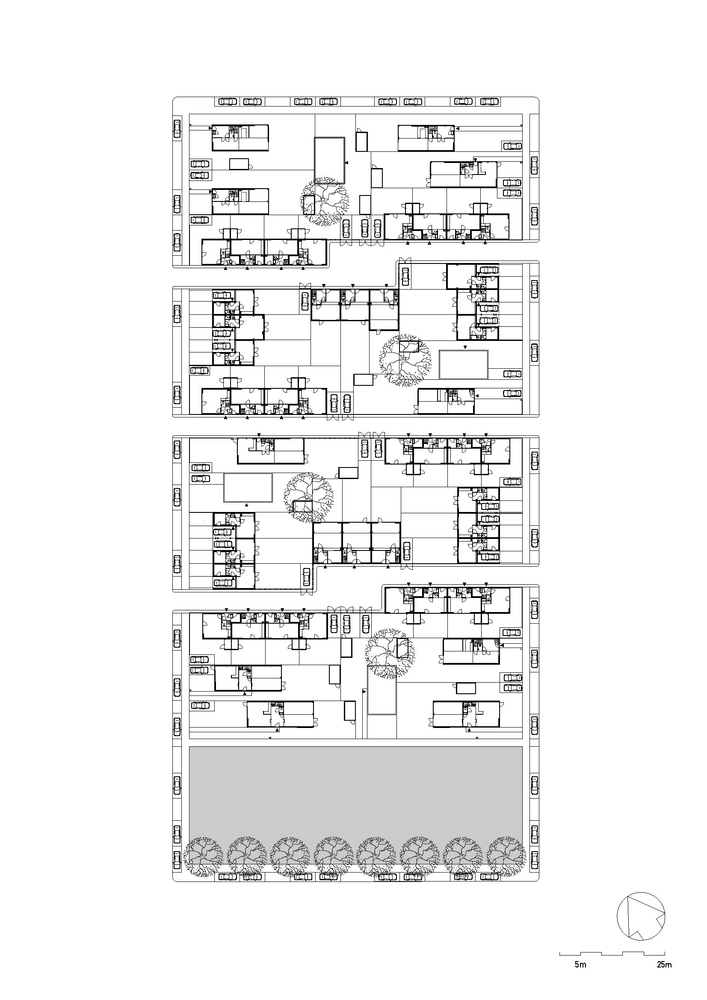 荷兰 Vijfhuizen 村 Bloembollenhof Housing Complex-40
