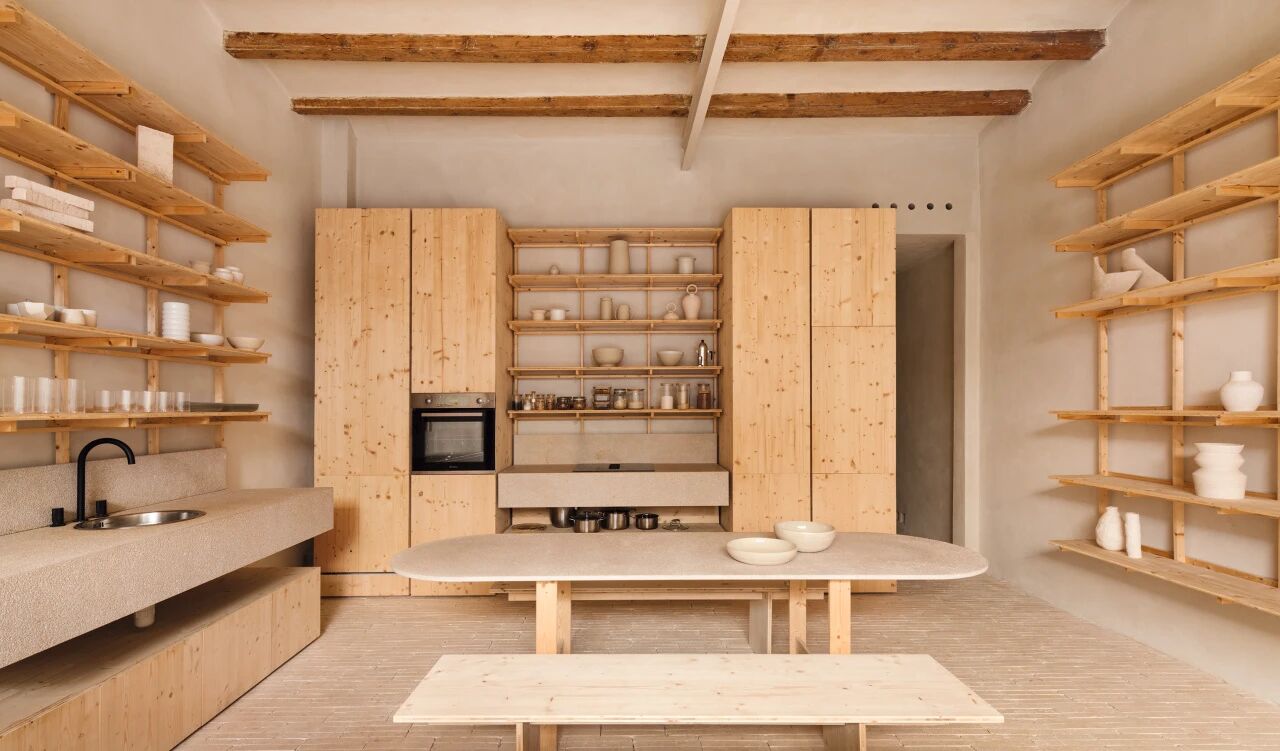 巴塞罗那陶瓷艺术家工作室及住宅改造丨西班牙巴塞罗那丨Marta García Orte与Marcos Catalán-16