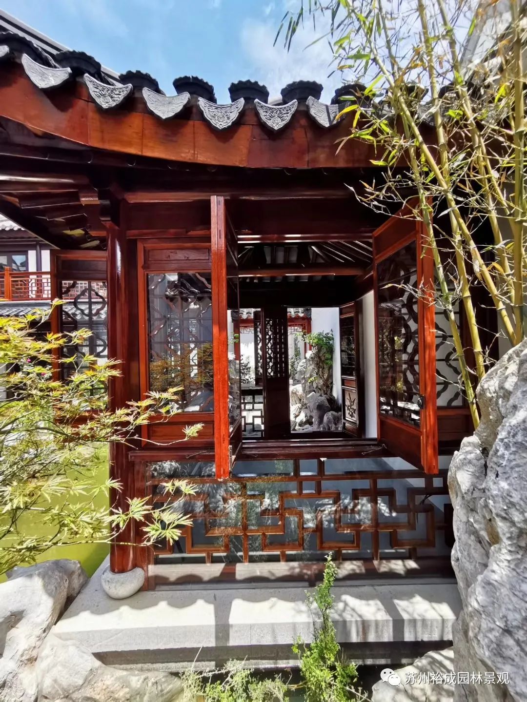 拙政小院丨苏州裕成园林-5