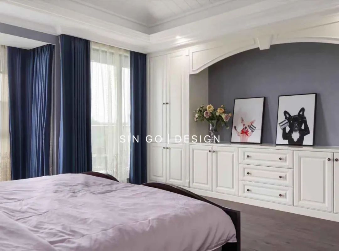 湖畔御园美式联排别墅设计丨星杰-35