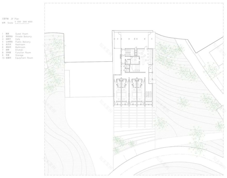 乡村梯田中的光影酒店 · 棠之酒店丨中国郴州丨米凹工作室-114