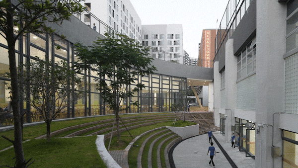 福海中学:高密度立体校园丨中国深圳丨王维仁建筑设计研究室有限公司-48