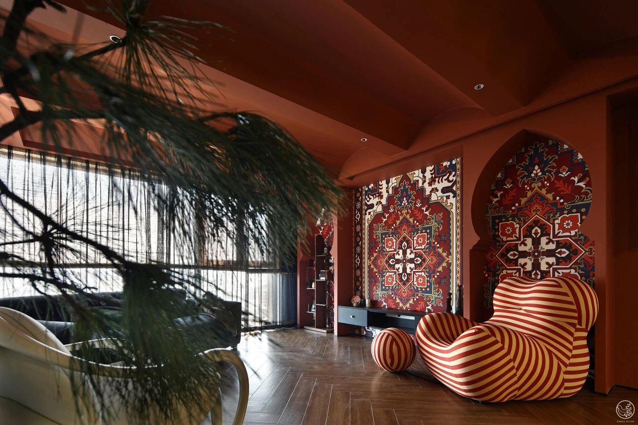 伊斯兰建筑美学,这个家的气场拿捏-12