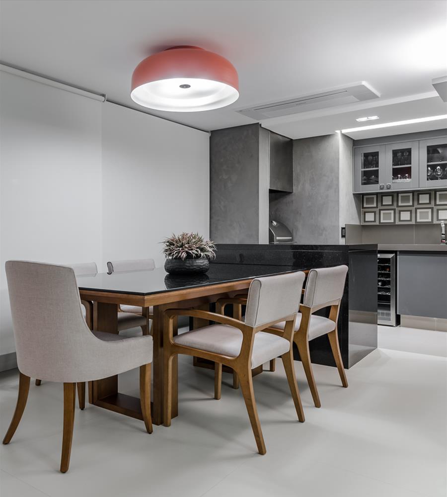 巴西 SP 市 180 平米现代公寓设计-3