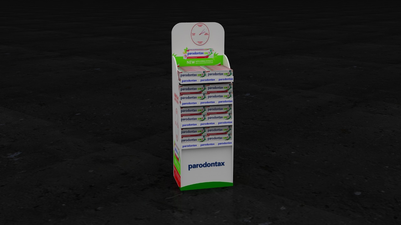 Paradontax display stand 6 options-11