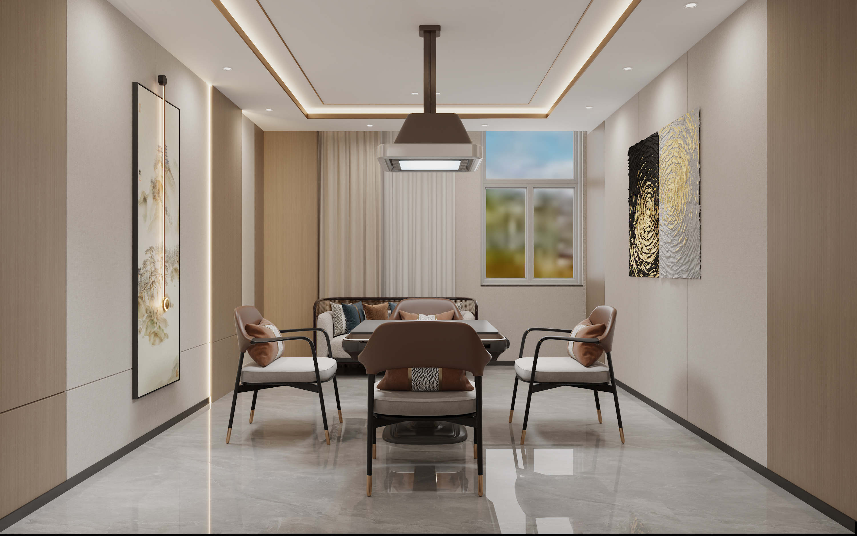 银川钏拾叁茶楼装修设计丨中国银川丨银川装修公司-59