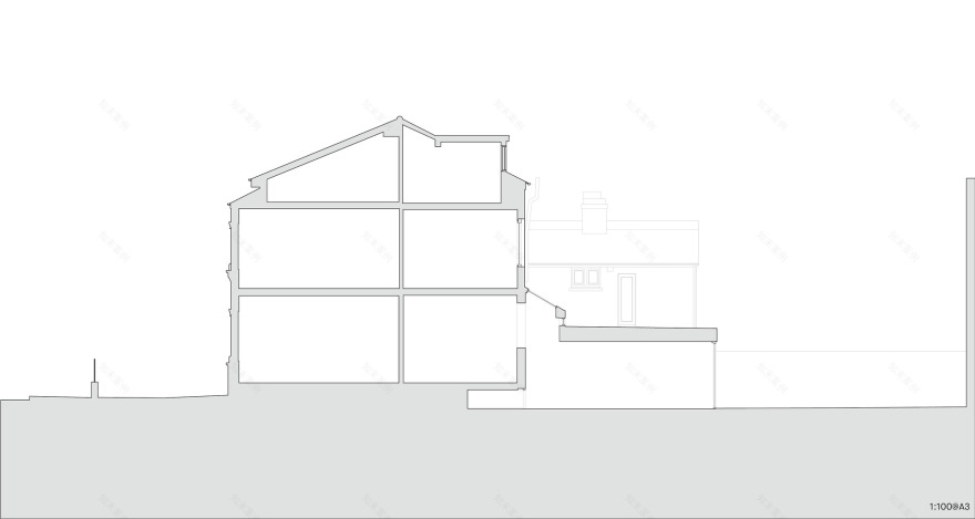 光隙间洒下光影的家庭住宅(注:komorebi是日语外来词,指从树叶缝隙间洒下的阳光) 丨英国伦敦丨ConForm Architects-69