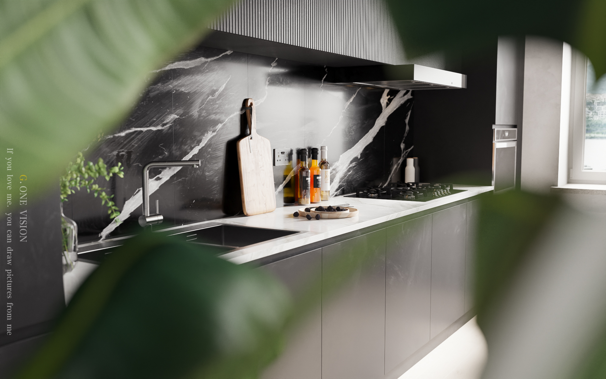 现代风格的天鹅湾住宅设计-14